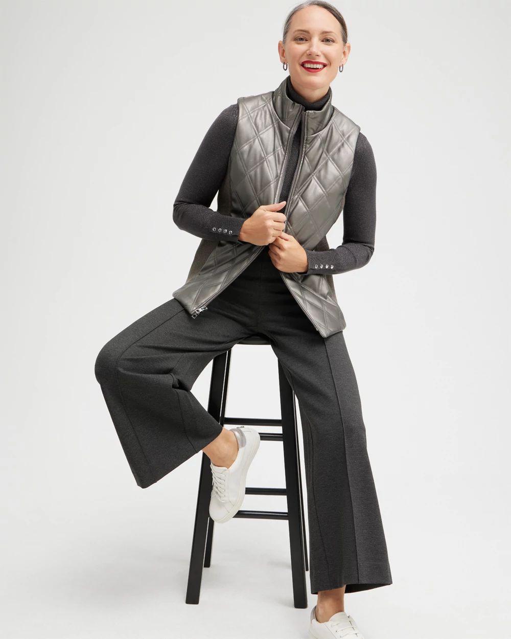 Faux Leather Vest | Chico's